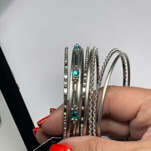 Allure bracelets silver tone costume jewelry